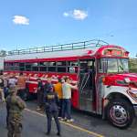 Los operativos de las fuerzas combinadas continúan en el centro de Escuintla y rutas principales del departamento. Foto La Hora: PNC