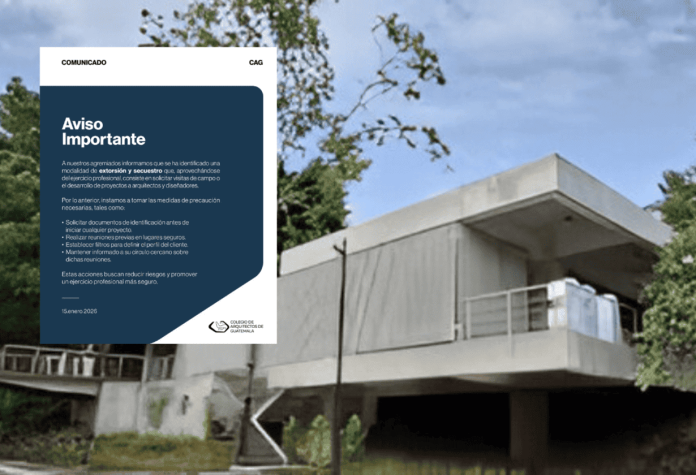 CAG advierte sobre la identificación de una presunta modalidad de extorsión y secuestro.