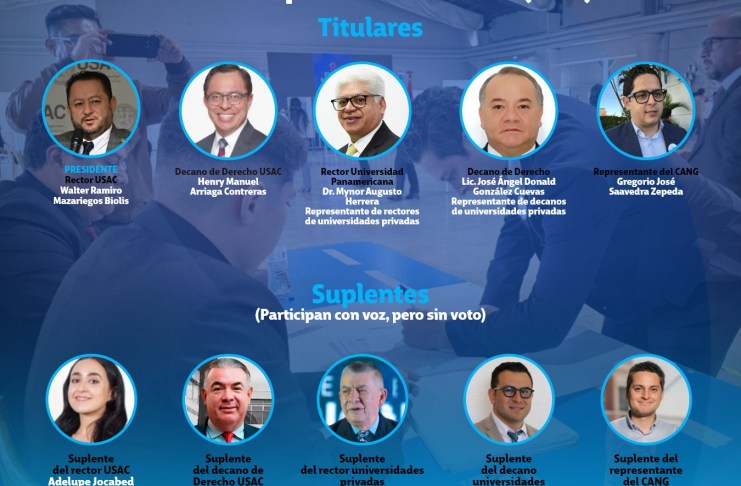 Con la elección de la planilla 4, integradas por Gregorio Saavedra y Edgar Ortiz, queda definida la lista de diez integrantes para la comisión postuladora del TSE.