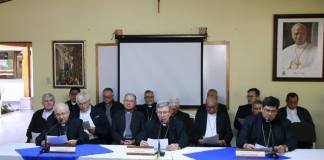 Arzobispos de la Conferencia Episcopal de Guatemala (CEG) por elecciones de segundo grado 2026. Foto La Hora: CEG