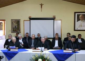 Arzobispos de la Conferencia Episcopal de Guatemala (CEG) por elecciones de segundo grado 2026. Foto La Hora: CEG