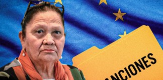 Ministerio Público, dirigido por Consuelo Porras, responde a las sanciones de la Unión Europea hacia la Fiscal General. Foto La Hora: Francisco Altán