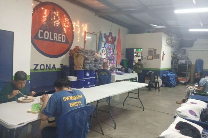 Continuan albergues habilitados por epoca fria Albergues continúan habilitados por época fría. Foto La Hora: Conred