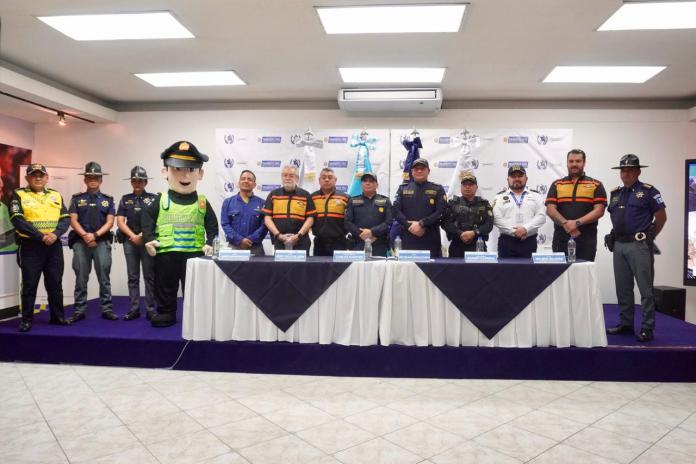 Presenta plan de seguridad para la Caravana del Zorro 2026. Foto La Hora: Tránsito PNC.