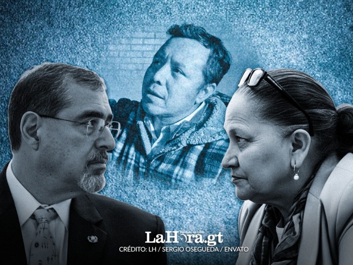 Cruce de señalamientos de Bernardo Arévalo y el Ministerio Público tras la detención de Basilio Puac García, exvicepresidente de 48 Cantones de Totonicapán. Foto La Hora: Francisco Altán