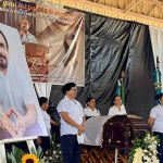 En la Escuela Normal Julio Edmundo Rosado Pinelo y el Cudep Petén se llevaron a cabo los homenajes. Foto La Hora: Facebook/Educación y Libertad