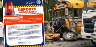 La Dirección General de Transportes indicó que procederá a emitir una sanción administrativa de Q10 mil.