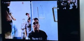 Después de realizar una serie de intimidaciones en contra de la jueza de turno, alías Dark decidió declarar como se fugó de Fraijanes II. Foto: La Hora