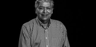 Actor y director de teatro Edgar Quiñonez, quien recibió un homenaje póstumo en el Centro Cultural Miguel Ángel Asturias. Foto La Hora: MCD