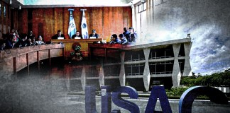 Elección del CANG para representante ante el CSU y vocal III de la Usac. Foto La Hora: Jesús Ríos