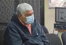 El Juzgado de Mayor Riesgo C rechazó la petición de medida sustitutiva realizada por el militar retirado Enrique Cifuentes. Foto La Hora: Sergio Osegueda