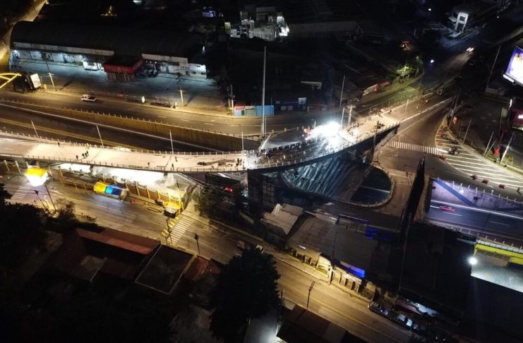 Esta semana se inaugura el paso a desnivel que comunica a San José Pinula