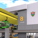 Este es el proceso de construcción del Aerómetro, primer transporte colectivo aéreo Guatemala-Mixco