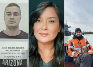 Españoles que fueron liberados tras ser presos políticos en Venezuela. Foto La Hora: EFE