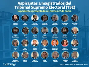 Postuladora TSE: Con casi 30 expedientes nuevos y un amparo por el finiquito concluye tercer día