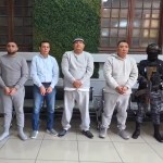 SP traslada a cuatro privados de libertad a la FAG para proceso de extradición. Foto La Hora: SP.