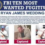 El fugitivo más buscado de los diez, Ryan Wedding, ha sido arrestado en México y traído de regreso a los Estados Unidos. Foto: FBI