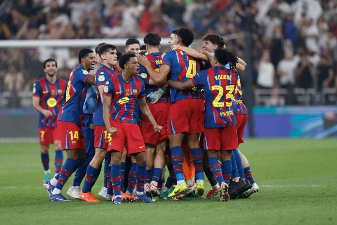 El FC Barcelona se proclamó campeón de la Supercopa de España tras vencer al Real Madrid en una nueva edición de El Clásico.