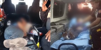 Niños resultan heridos a causa de fuegos artificiales. Foto La Hora: Bomberos Voluntarios