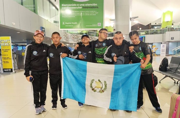 Selección nacional de Futsal Down. Foto La Hora: Futsal Down Guatemala