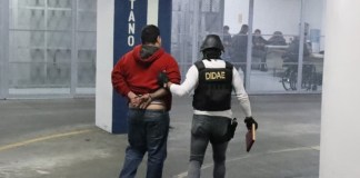 nicaragüense detenido con explosivo en Villa Hermosa II