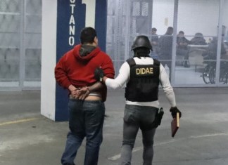 nicaragüense detenido con explosivo en Villa Hermosa II