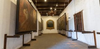 El Museo de Arte Colonial fue clausurado, tras operativos del Ministerio Público por denuncia de malas condiciones de las instalaciones. Foto La Hora: Gobierno de Guatemala