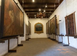 El Museo de Arte Colonial fue clausurado, tras operativos del Ministerio Público por denuncia de malas condiciones de las instalaciones. Foto La Hora: Gobierno de Guatemala
