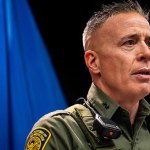 Gregory Bovino, comandante general de la Patrulla Fronteriza a cargo de las operaciones del Servicio de Control de Inmigración y Aduanas de EE.UU.