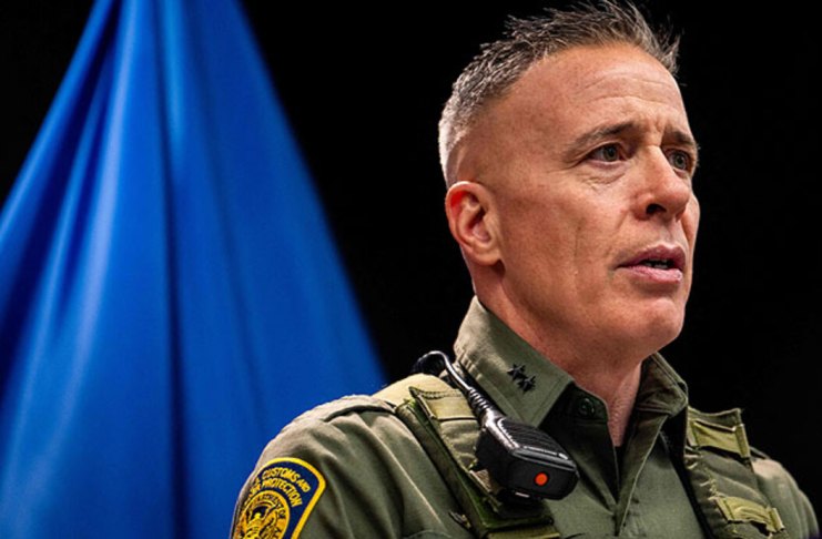 Gregory Bovino, comandante general de la Patrulla Fronteriza a cargo de las operaciones del Servicio de Control de Inmigración y Aduanas de EE.UU.