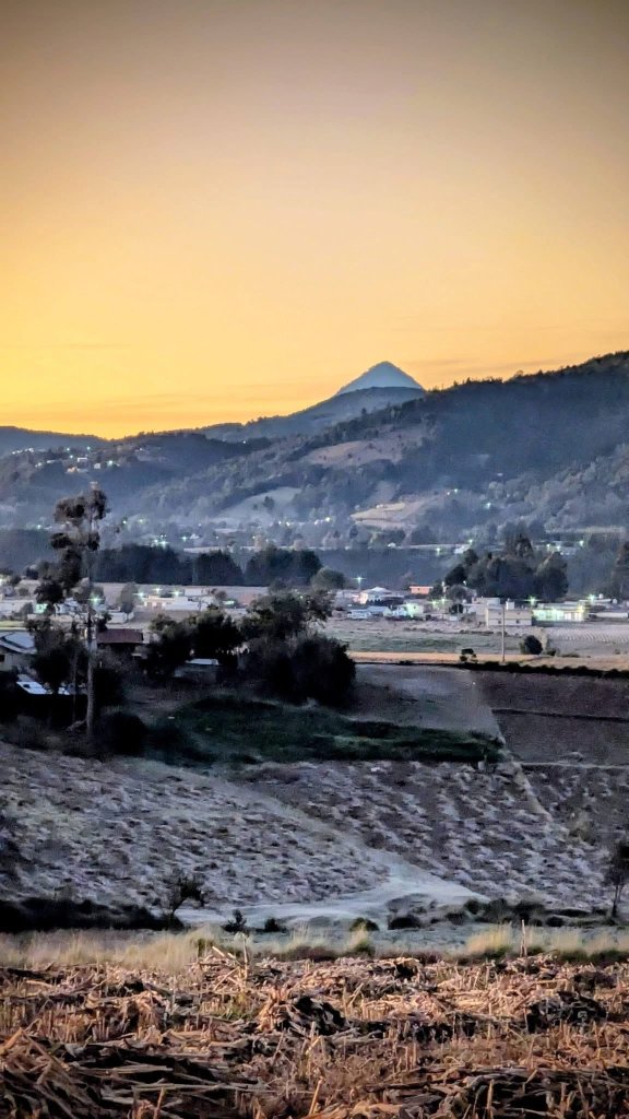 Heladas en la madrugada en Quetzaltenango. Foto La Hora: Clima Guatemala