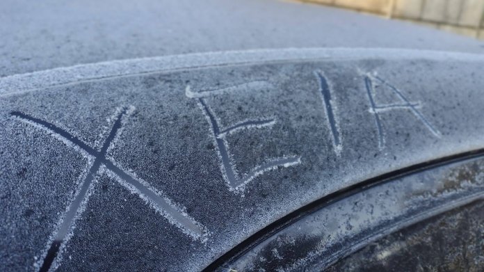 Heladas en la madrugada en Xela. Foto La Hora: Clima Guatemala 
