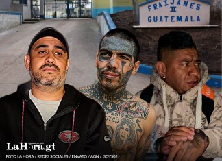 Hermano del «Lobo», el «Smurf» y el «Inquieto» son trasladados de Fraijanes II al preventivo de zona 18 Hermano del «Lobo»; el «Smurf» y el «Inquiteto», son trasladados al preventivo de zona 18 como aislamiento. Foto La Hora: Francisco Altán