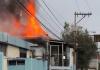 Incendio en calzada Aguilar Batres