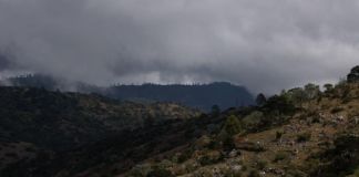 Imagen de ingreso de frente frío en el territorio nacional. Foto La Hora: MAGA