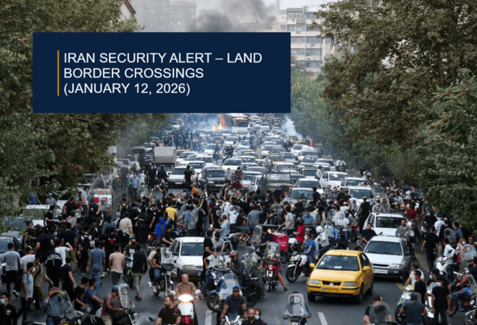 La Embajada virtual de Estados Unidos en Irán emitió este lunes 12 de enero una alerta de seguridad de carácter urgente.