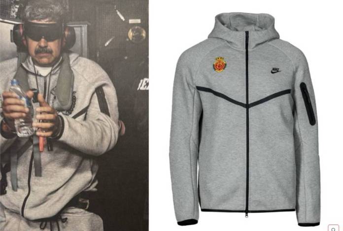 La chaqueta deportiva de Nicolás Maduro y su parecido con la del RCD Mallorca