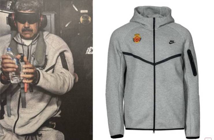 La chaqueta deportiva de Nicolás Maduro y su parecido con la del RCD Mallorca