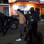 La Fiscalía contra el Delito de Extorsión en Coatepeque notificó a Harol Yeraldo Salguero Morales una orden de captura vigente por los delitos de asociación ilícita y conspiración para cometer exacciones intimidatorias. Foto La Hora: PNC