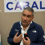 El diputado del partido Cabal, Luis Aguirre, en el Congreso, en agosto de 2024. Foto: La Hora