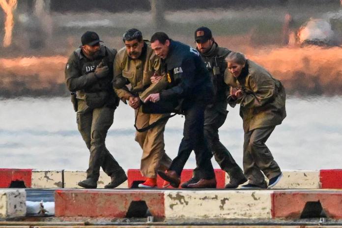 Nicolás Maduro y Cilia Flores, según VTV, enviaron un mensaje de fortaleza desde Estados Unidos a través de su hijo, Nicolás Maduro Guerra.