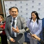 Magistrado Gabriel Aguilar, presidente saliente del Tribunal Supremo Electoral (TSE). Foto La Hora: José Orozco