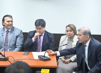 El Juzgado Segundo Penal autorizó que los magistrados titulares del TSE puedan viajar a Costa Rica como observadores electorales. Foto La Hora: Daniel Ramírez