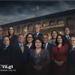 Los magistrados de la Corte Suprema de Justicia