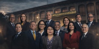 Los magistrados de la Corte Suprema de Justicia