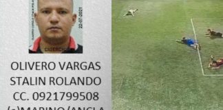"Marino", líder de la organización criminal Los Lagartos, fue asesinado en Ecuador mientras disputaba un partido de fútbol con amigos.