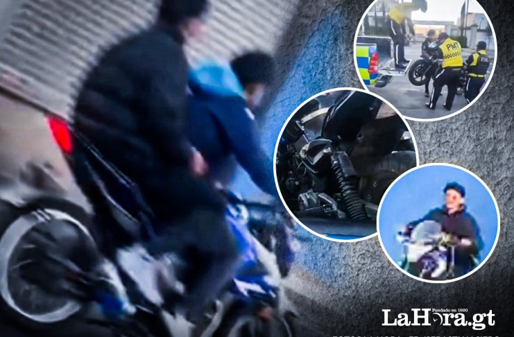 Motorista sancionado con 25 mil quetzales por realizar carreras clandestinas en la calle principal de Cuchilla del Carmen. Foto: La Hora/ FB: Sebastian Siero