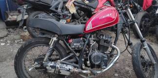 100 Motos consignadas por no portar placas y otras por tener reporte de robo. Foto La Hora: PNC.
