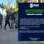 Comunicado de cancelación de actividades de la feria de Santa Elena Barillas. Foto La Hora: Municipalidad de Villa Canales