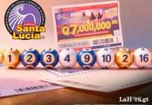 La Lotería Santa Lucía sorteó este domingo 4 de enero un premio mayor de Q7 millones.